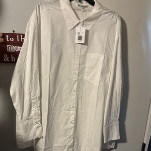 Men's White Dress Shirt